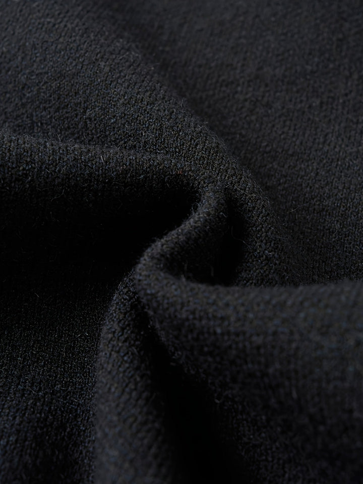 Galdorel | Homme Pull Col Zippé Bicolore Rayures - Navy - Image 10