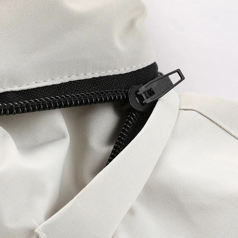 Galdric | Homme Parka Hiver Capuche Fourrure Doublée - White - Image 7