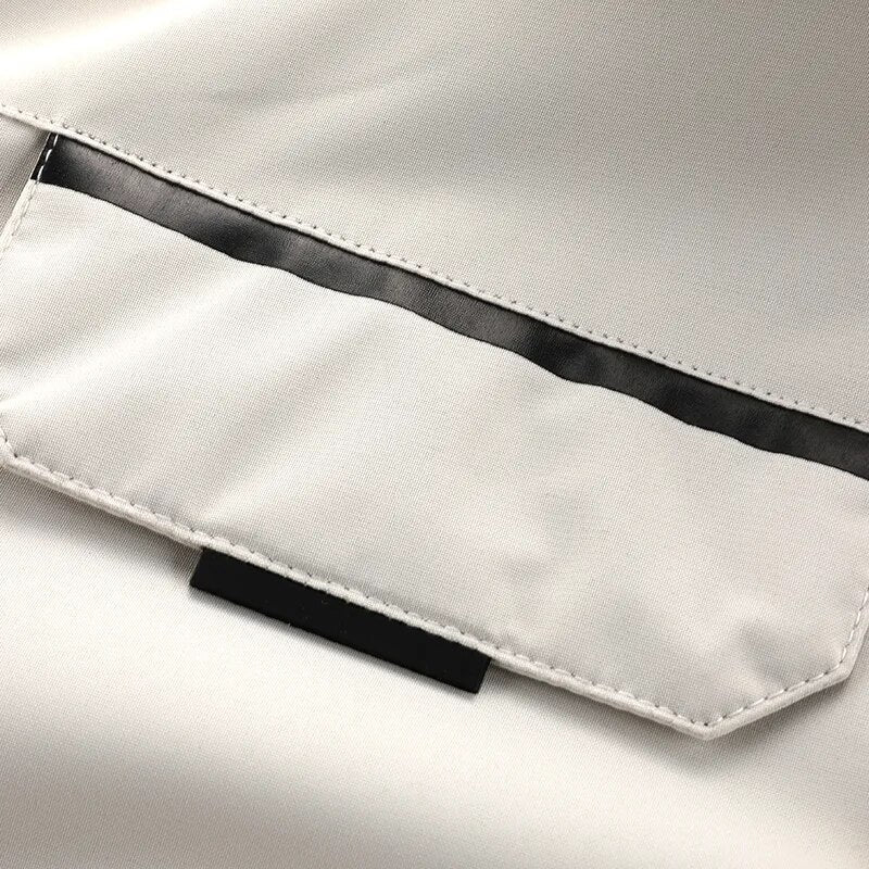 Galdric | Homme Parka Hiver Capuche Fourrure Doublée - White - Image 9