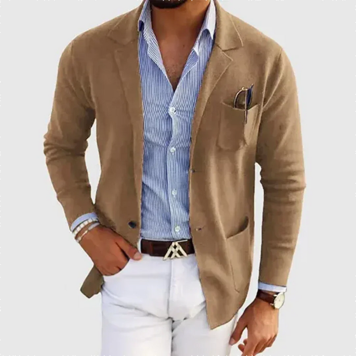 Galmord | Homme Veste Blazer Casual - Blue - Image 2