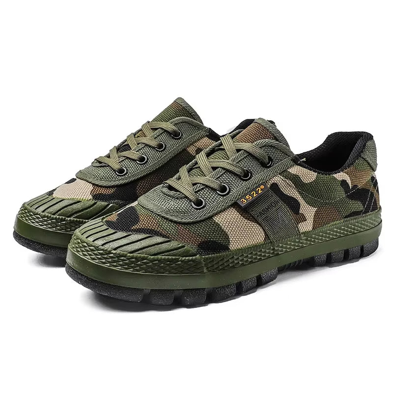Garvoul | Homme Basket Camouflage Tactique - Green - Image 10