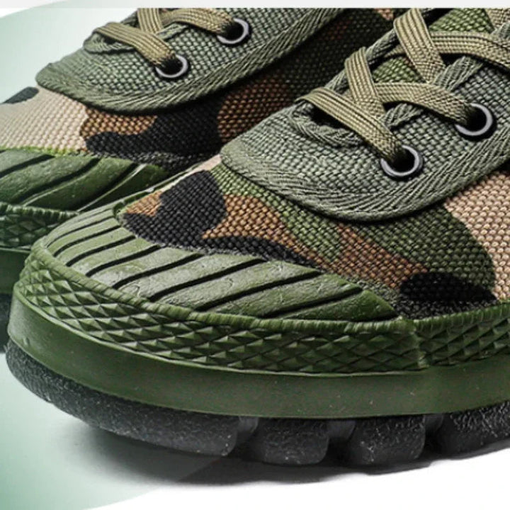 Garvoul | Homme Basket Camouflage Tactique - Green - Image 5