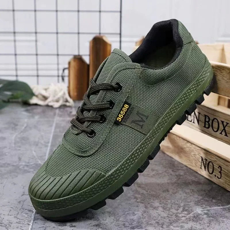Garvoul | Homme Basket Camouflage Tactique - Green - Image 8