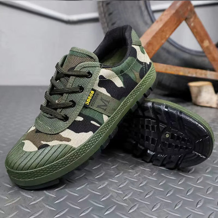 Garvoul | Homme Basket Camouflage Tactique - Green - Image 9