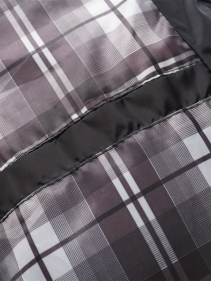Gaspard | Homme Veste Matelassée Col Montant - Navy - Image 12