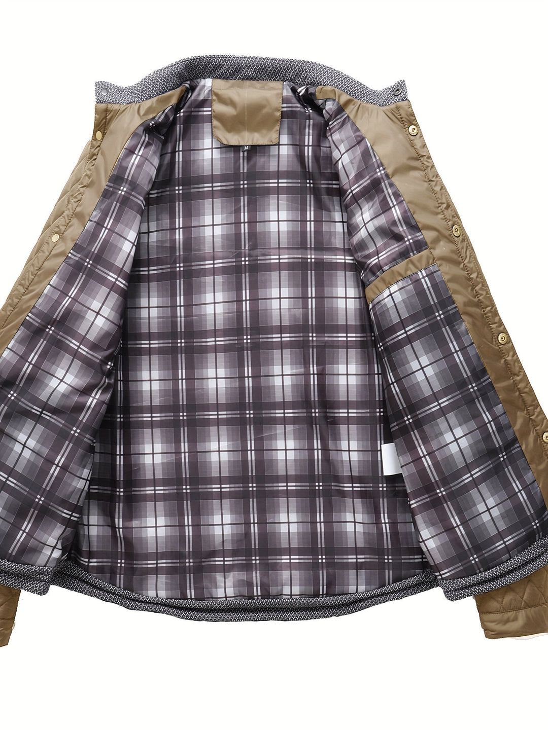 Gaspard | Homme Veste Matelassée Col Montant - Navy - Image 15