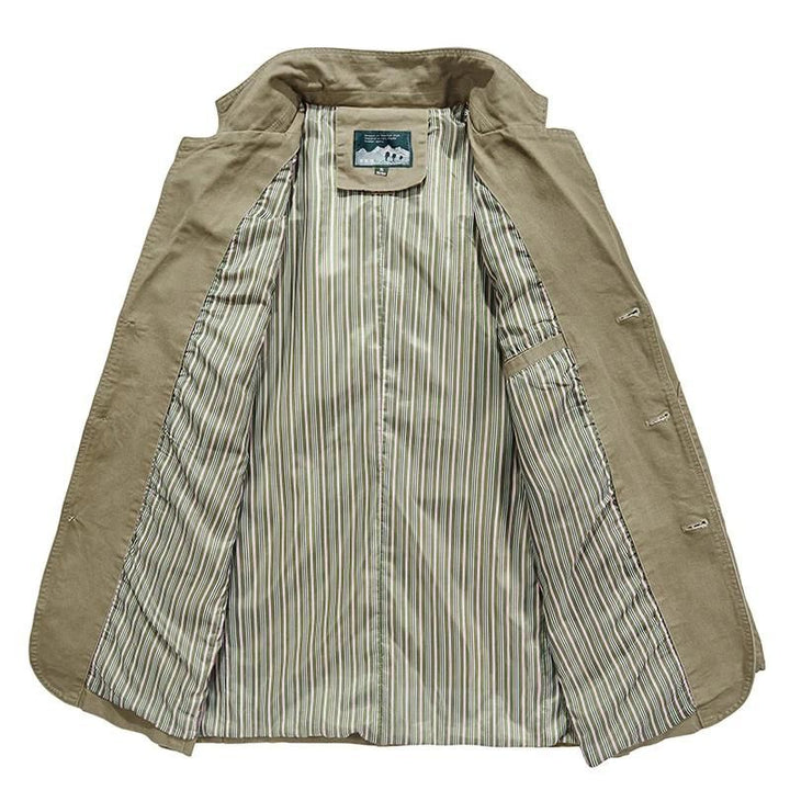 Gaultran | Homme Blazer Décontracté Léger - Khaki - Image 2