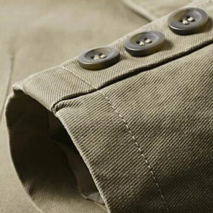 Gaultran | Homme Blazer Décontracté Léger - Khaki - Image 4