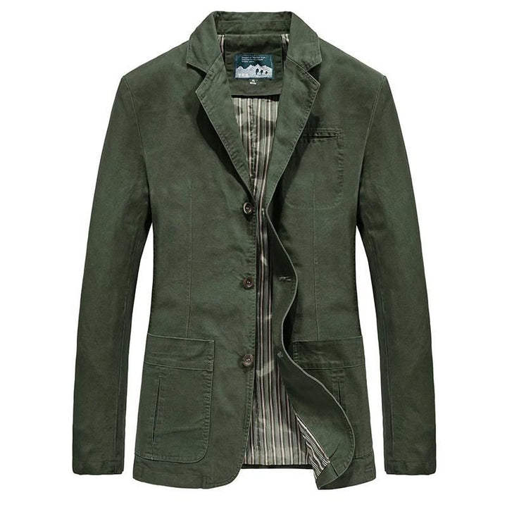 Gaultran | Homme Blazer Décontracté Léger - Khaki - Image 8