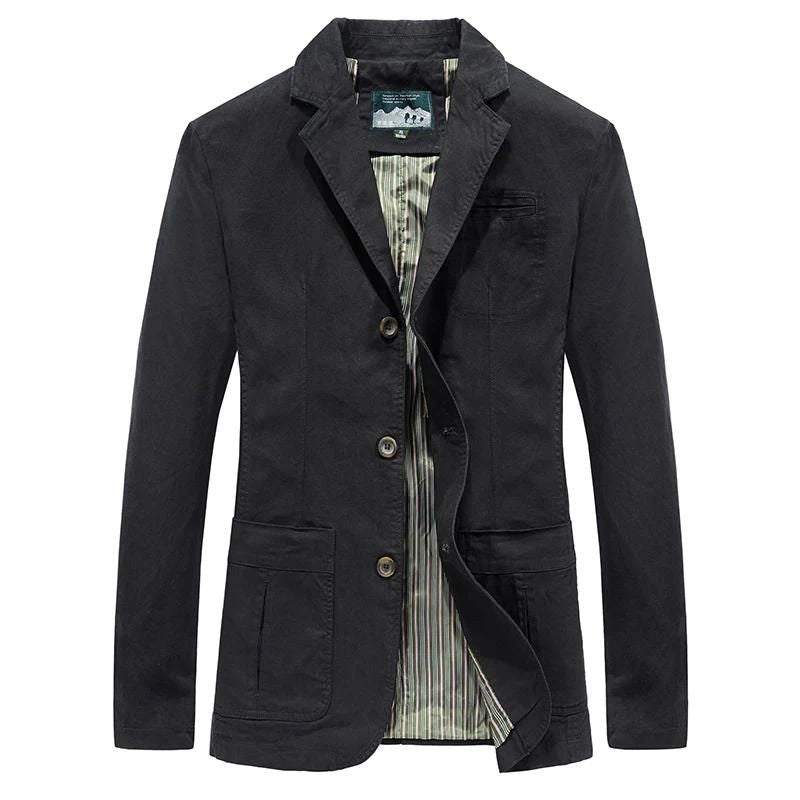Gaultran | Homme Blazer Décontracté Léger - Khaki - Image 9