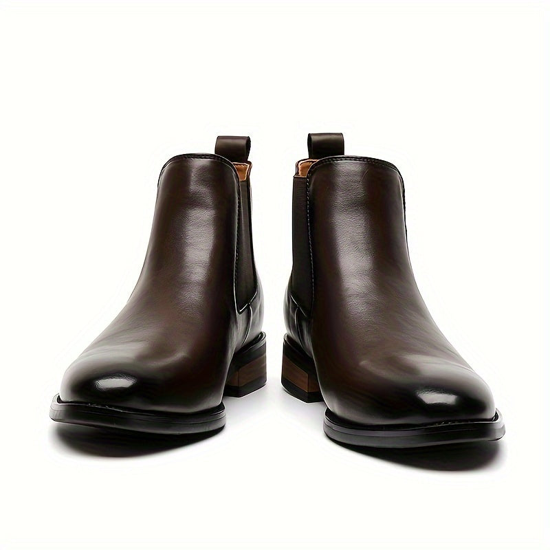 Gaultran | Homme Chelsea Boots Cuir Noir Cheville - Black - Image 9