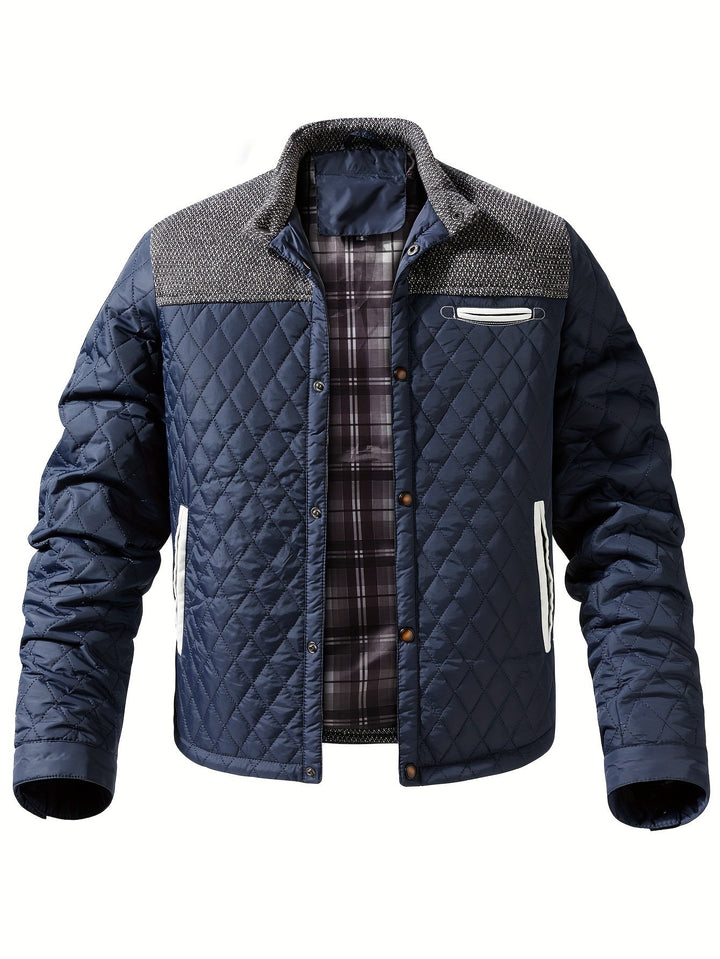 Gervael | Homme Veste Matelassée Col Montant - Olive Green - Image 19