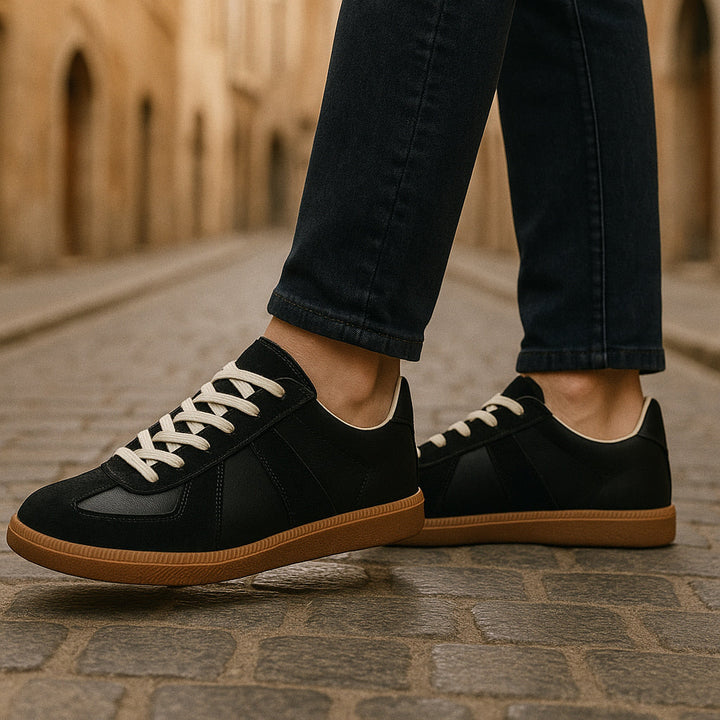Gervec | Homme Baskets Basses Lacets Style Rétro - Image 6