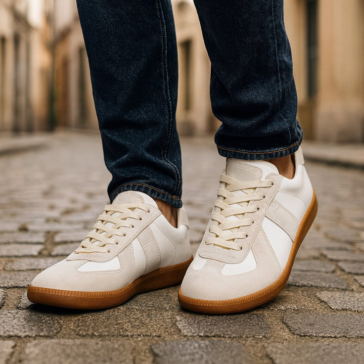 Gervec | Homme Baskets Basses Lacets Style Rétro - Image 7
