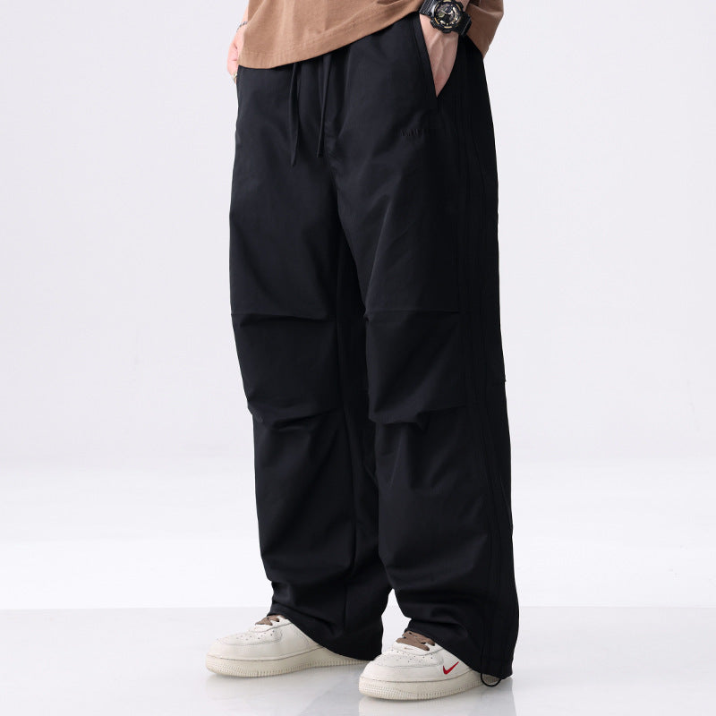 Gélvorn | Homme Pantalon Large Cargo Streetwear - Black - Image 2