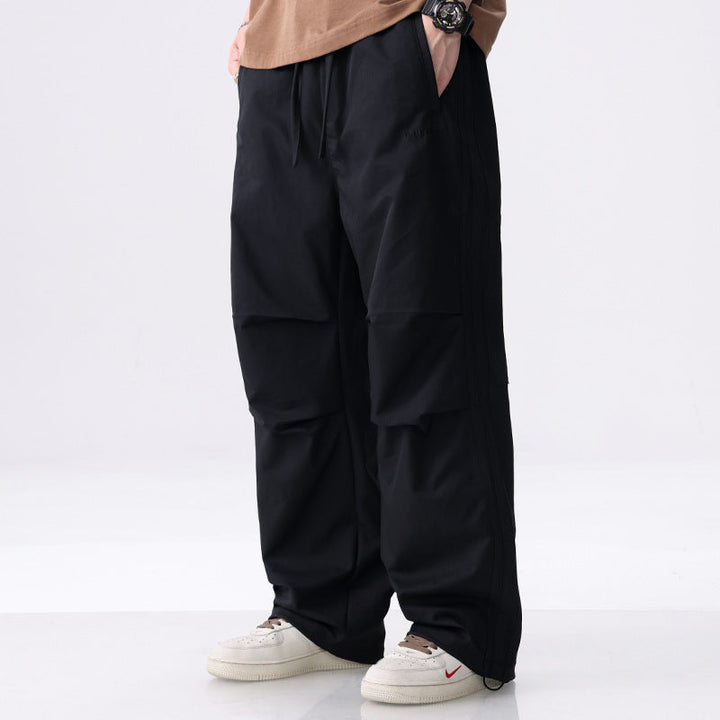 Gélvorn | Homme Pantalon Large Cargo Streetwear - Black - Image 2