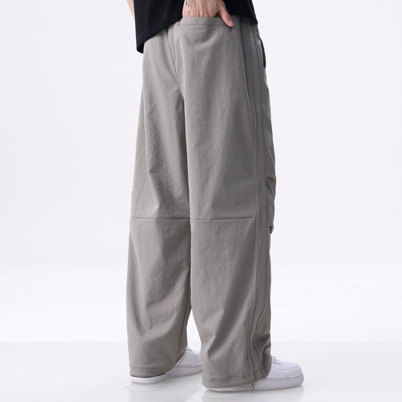 Gélvorn | Homme Pantalon Large Cargo Streetwear - Black - Image 4