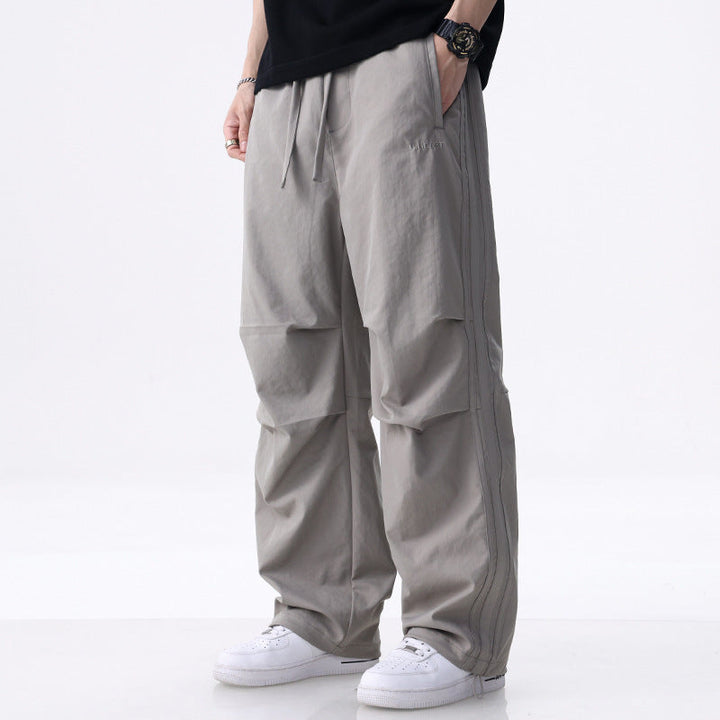 Gélvorn | Homme Pantalon Large Cargo Streetwear - Black - Image 5