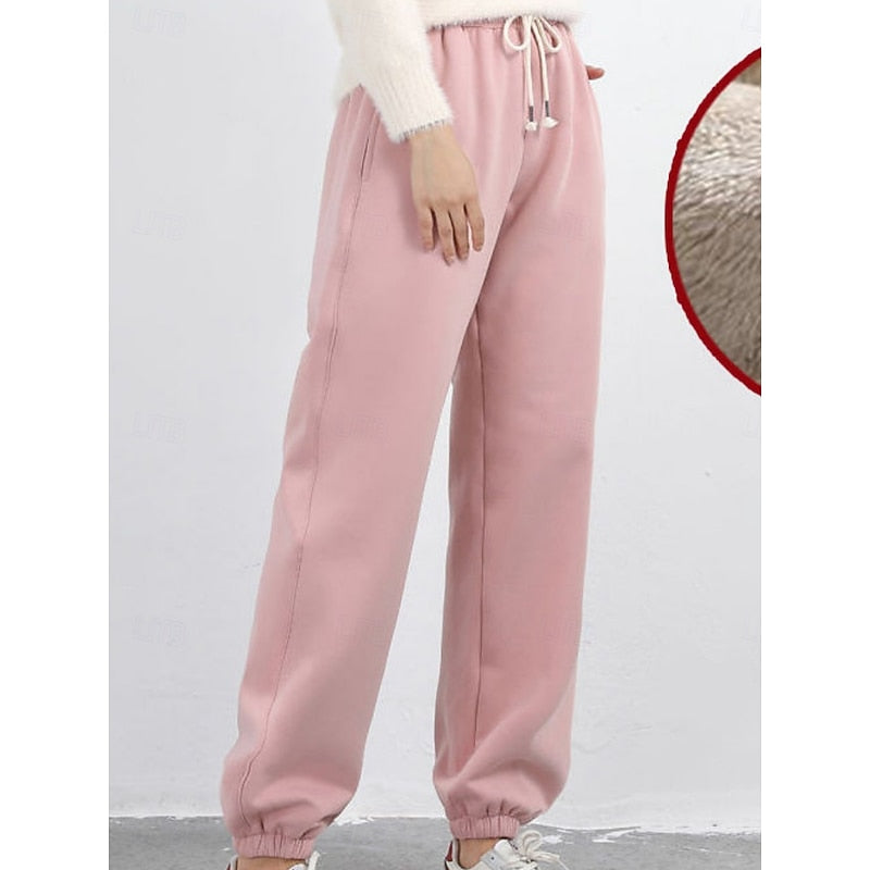 Golvhire | Femme Pantalon Jogging Doublé Polaire - Image 1