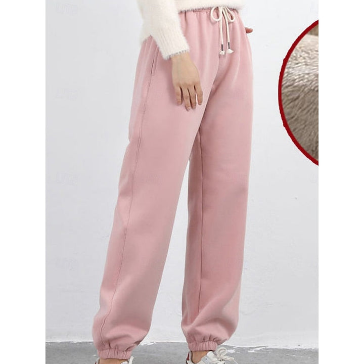 Golvhire | Femme Pantalon Jogging Doublé Polaire - Image 1