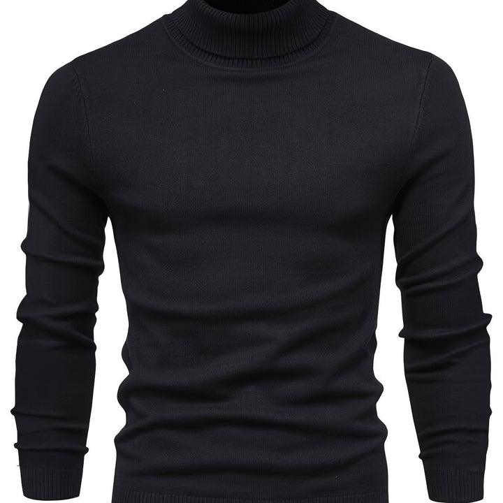 Tharvec | Homme Pull Col Roulé Slim Fit