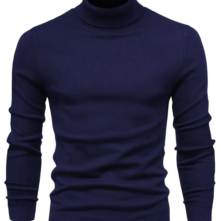 Tharvec | Homme Pull Col Roulé Slim Fit — vue 11