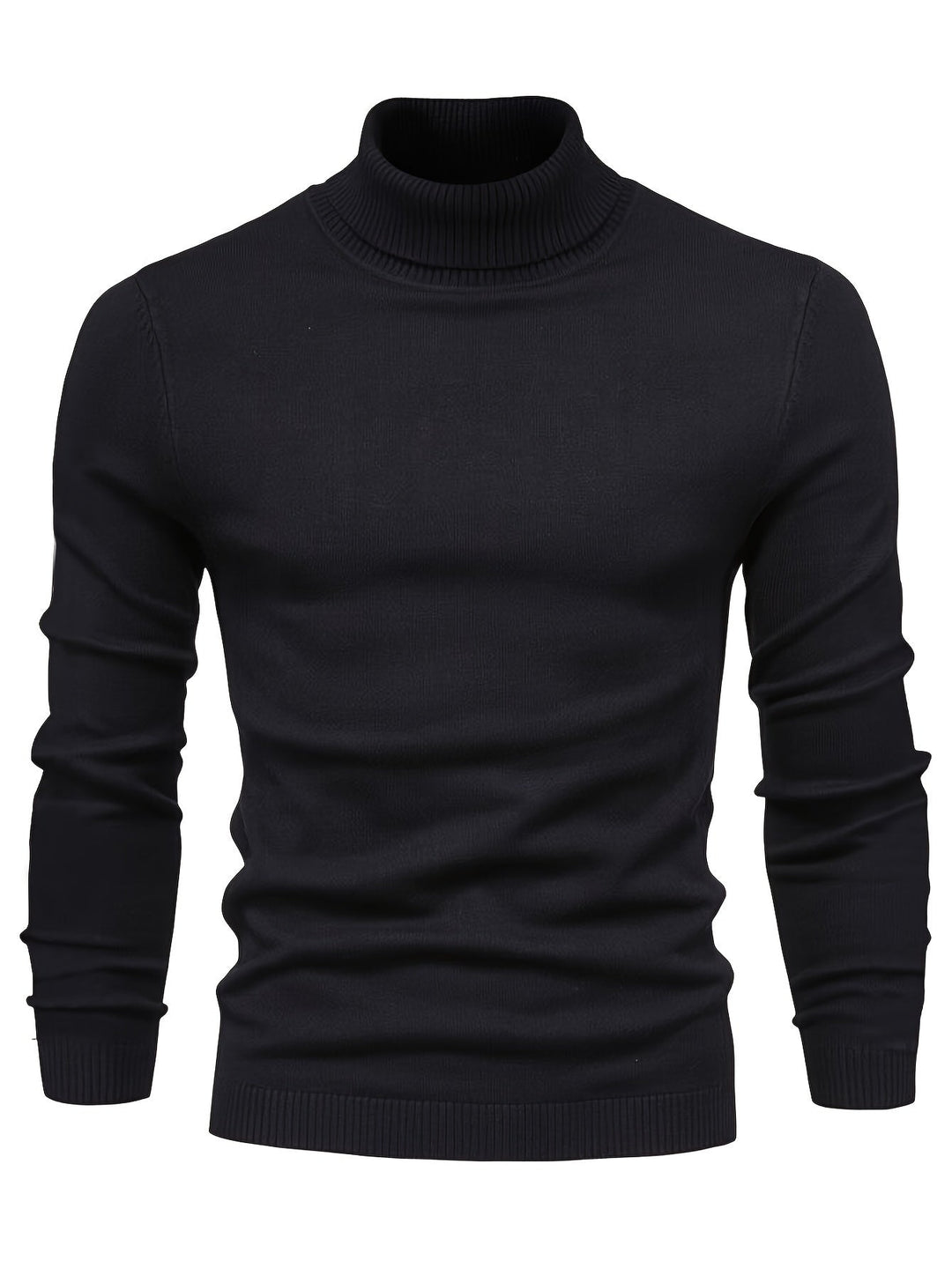 Tharvec | Homme Pull Col Roulé Slim Fit — vue 2