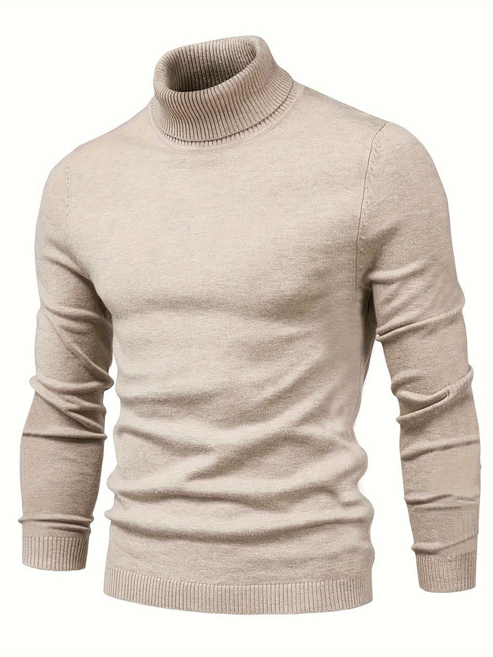 Tharvec | Homme Pull Col Roulé Slim Fit — vue 20