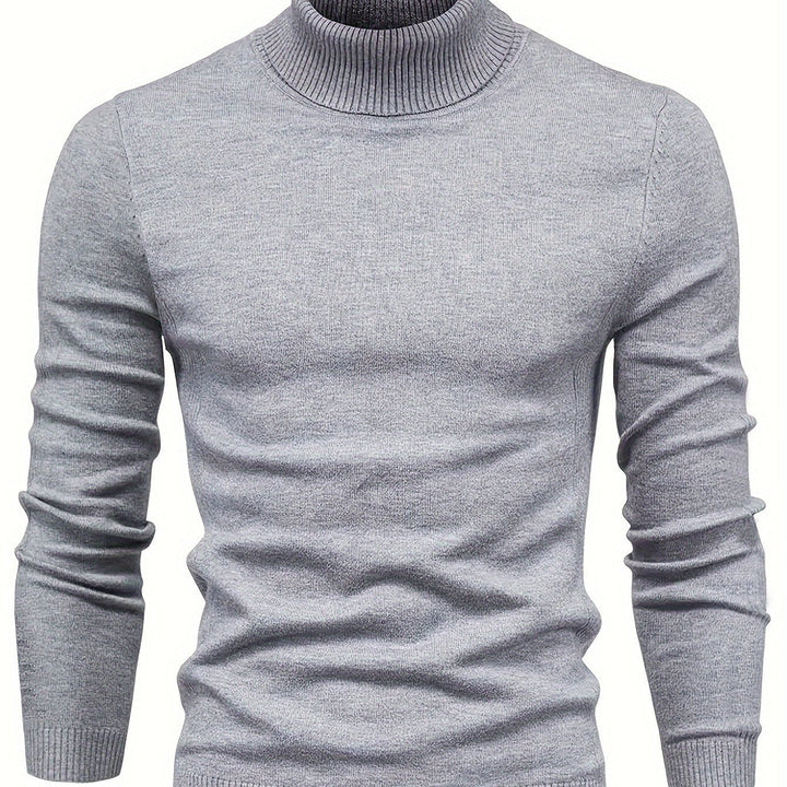 Tharvec | Homme Pull Col Roulé Slim Fit — vue 22