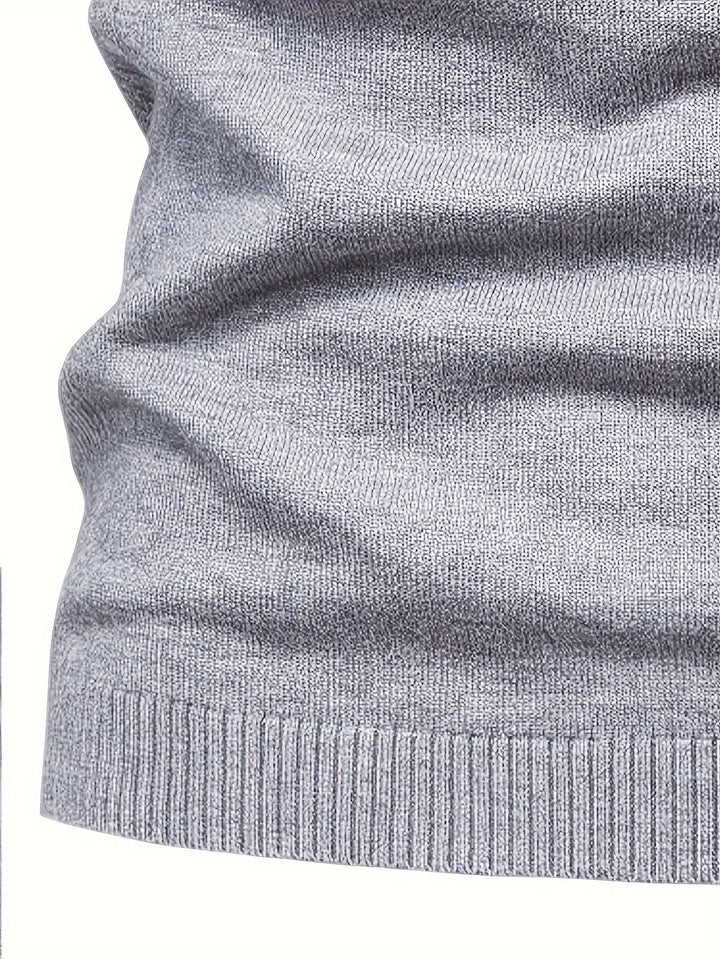Tharvec | Homme Pull Col Roulé Slim Fit — vue 23