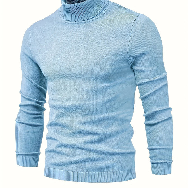 Tharvec | Homme Pull Col Roulé Slim Fit