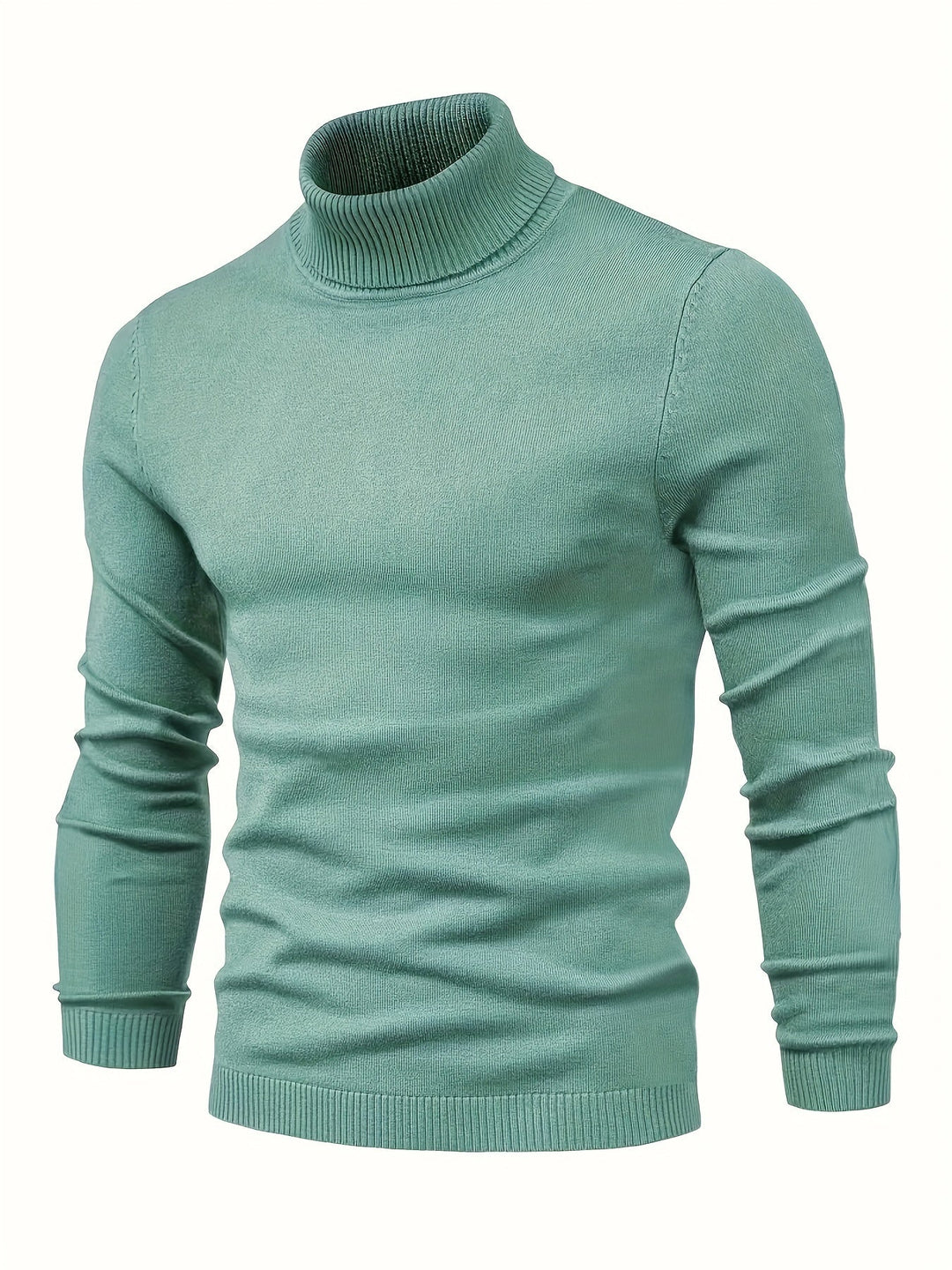 Tharvec | Homme Pull Col Roulé Slim Fit