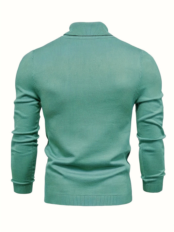 Tharvec | Homme Pull Col Roulé Slim Fit