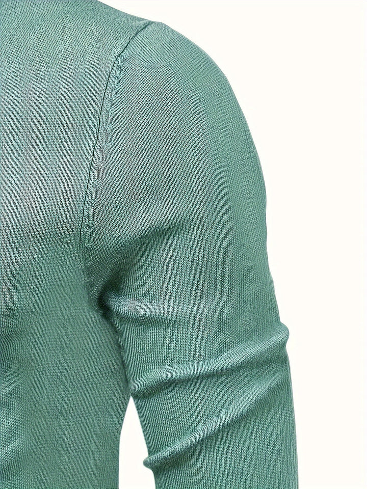 Tharvec | Homme Pull Col Roulé Slim Fit