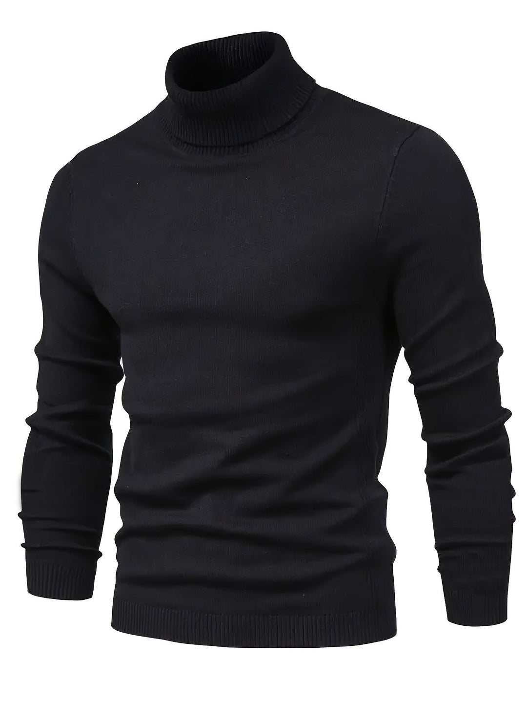 Tharvec | Homme Pull Col Roulé Slim Fit — vue 4