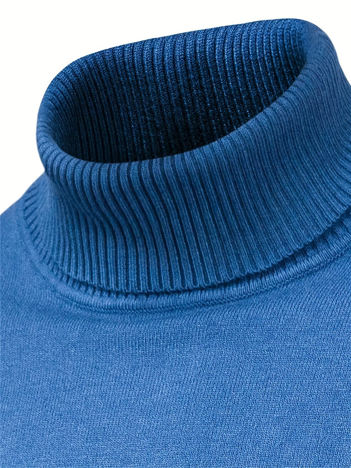 Tharvec | Homme Pull Col Roulé Slim Fit