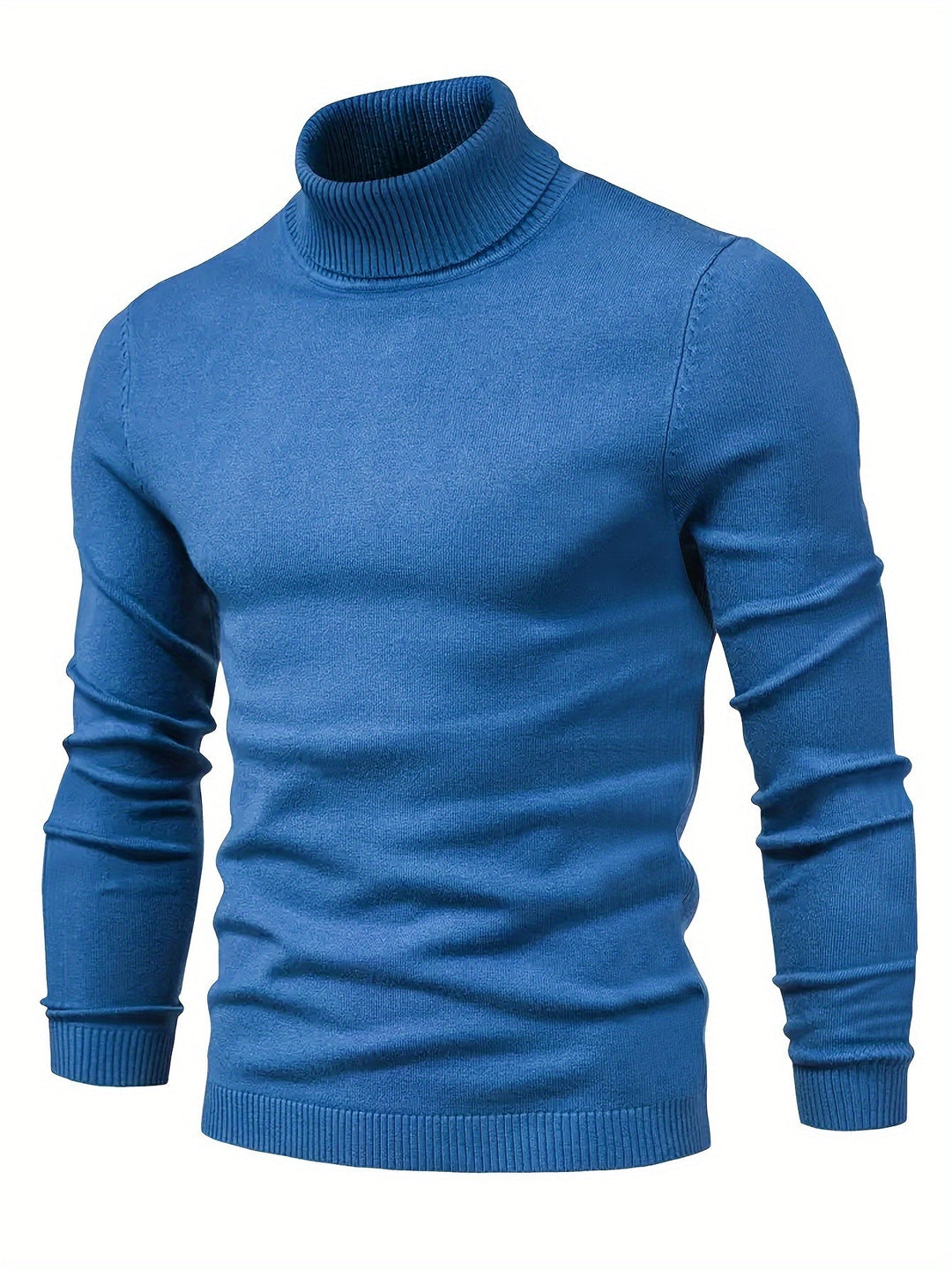 Tharvec | Homme Pull Col Roulé Slim Fit