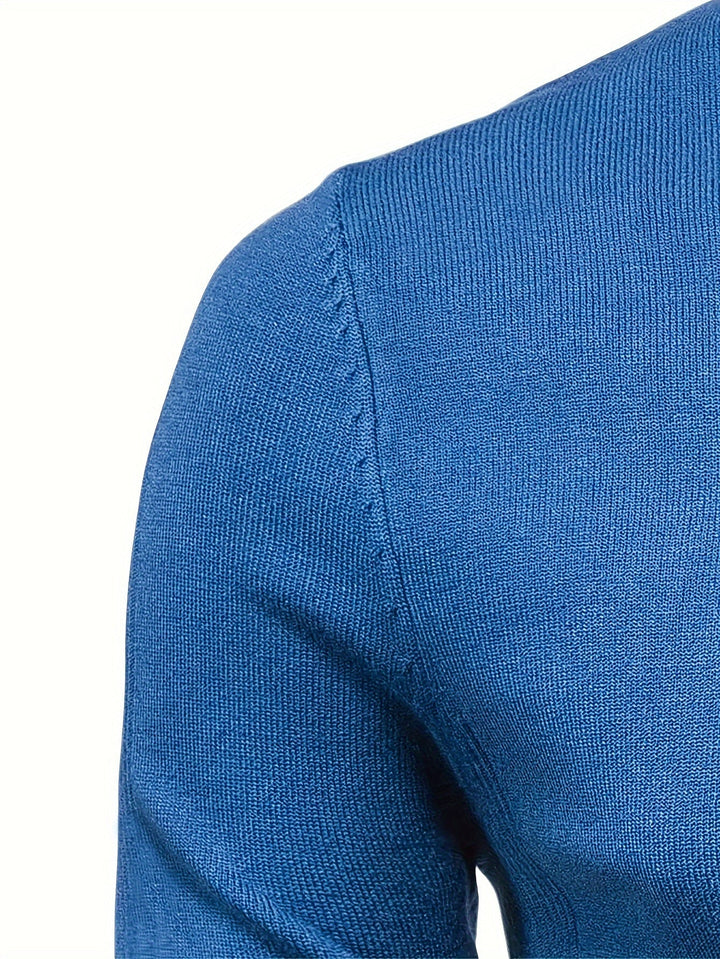 Tharvec | Homme Pull Col Roulé Slim Fit