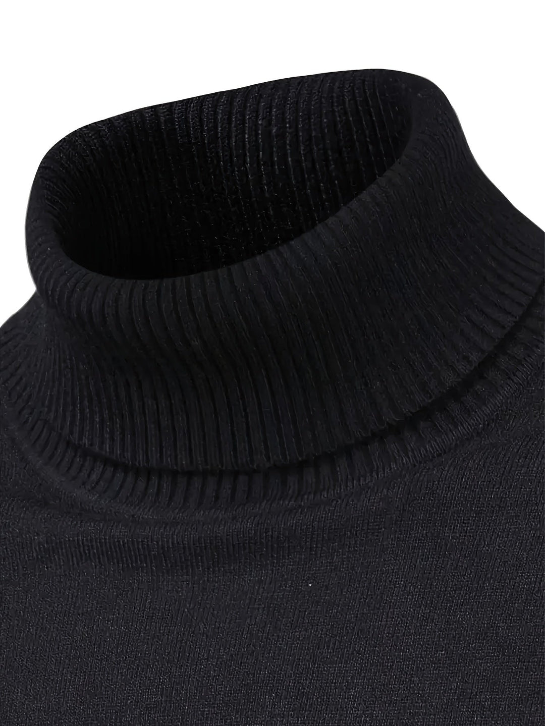 Tharvec | Homme Pull Col Roulé Slim Fit — vue 5