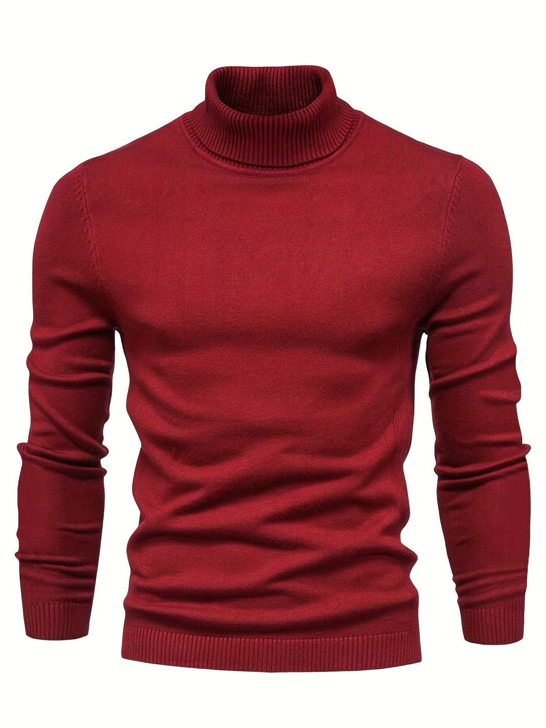 Tharvec | Homme Pull Col Roulé Slim Fit — vue 9