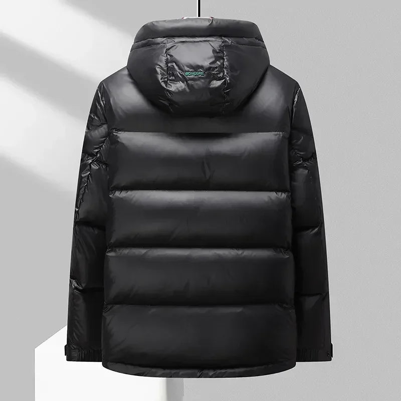 Halvord | Homme Doudoune Capuche Hiver - White - Image 6
