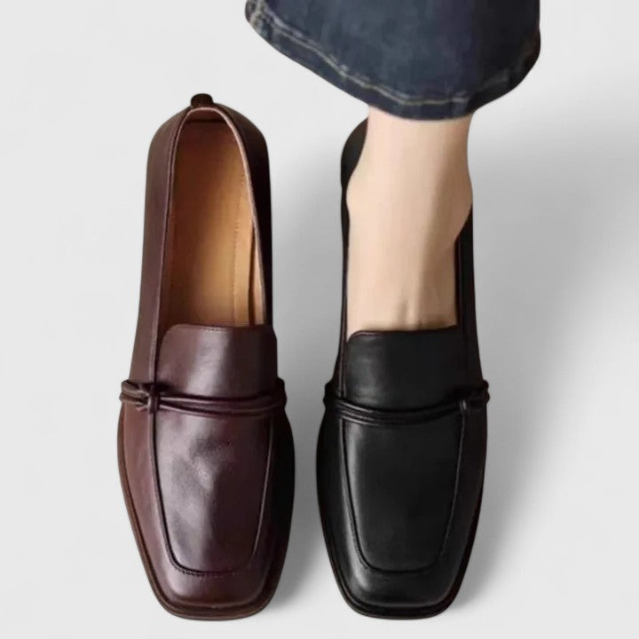 Halvorne | Mocassins Femme Bout Carré Slip-on - Image 3