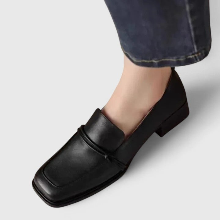 Halvorne | Mocassins Femme Bout Carré Slip-on - Image 4