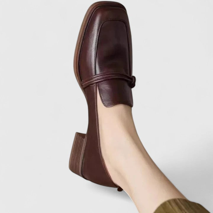 Halvorne | Mocassins Femme Bout Carré Slip-on - Image 5