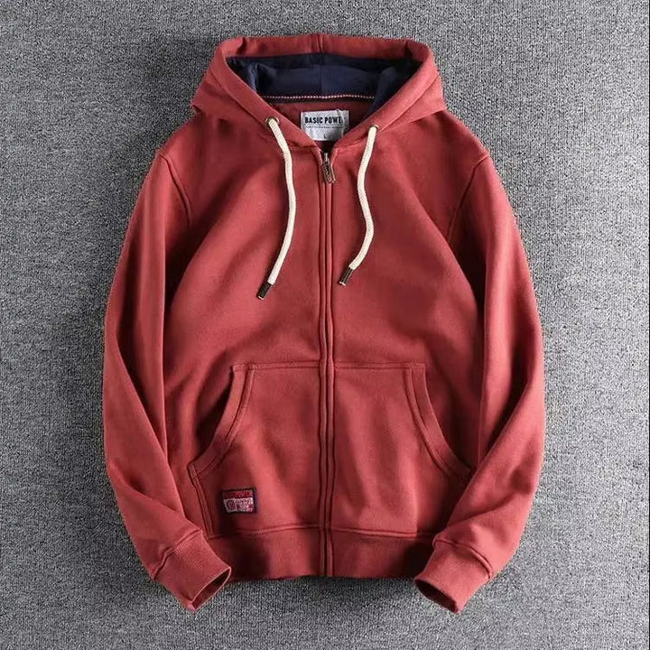Halvran | Homme Sweat à Capuche Zippé Polaire - Image 1