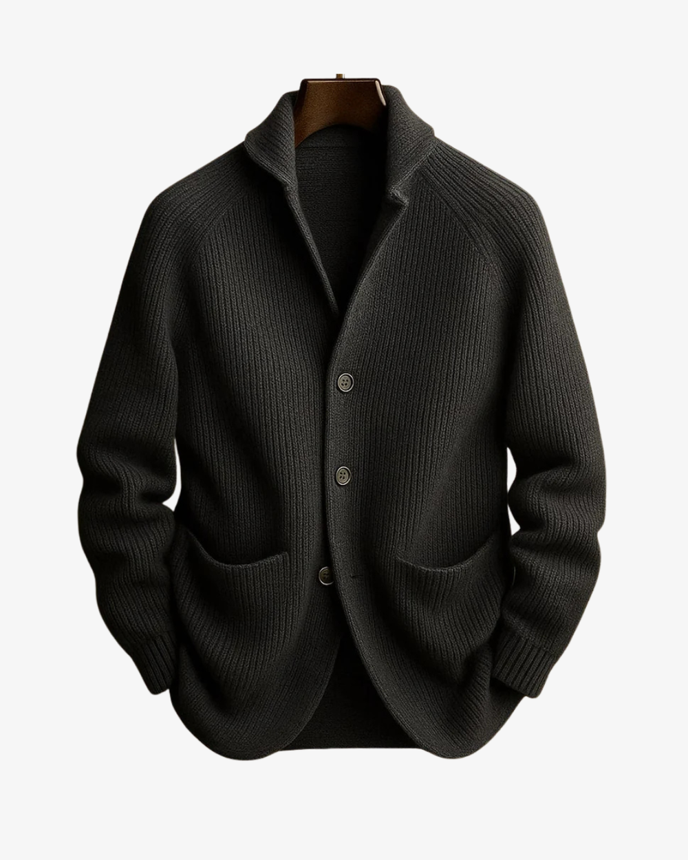 Halvric | Homme Gilet en Maille Col Montant - Image 2