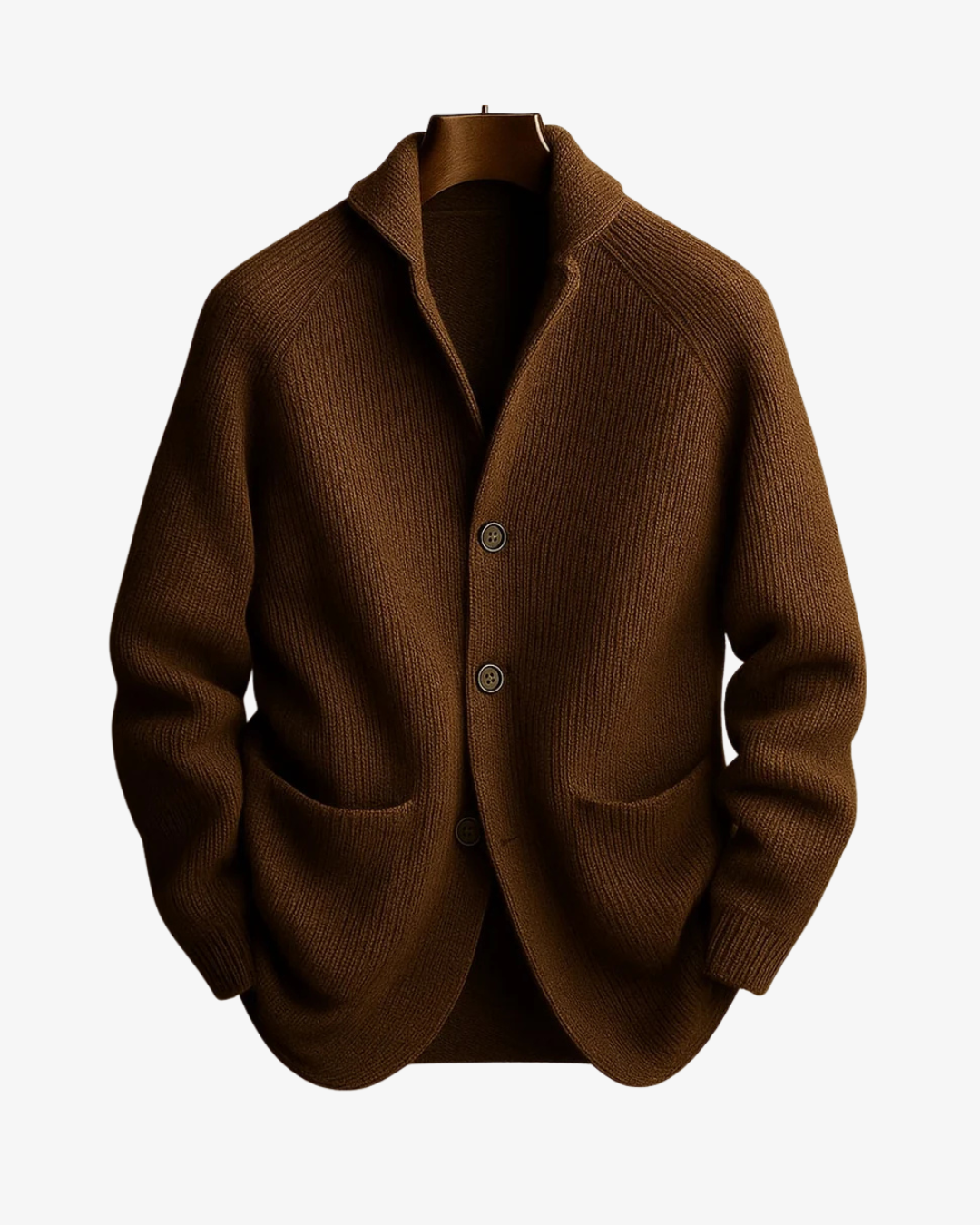 Halvric | Homme Gilet en Maille Col Montant - Image 3