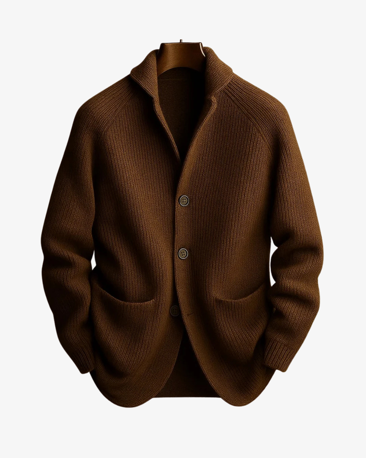 Halvric | Homme Gilet en Maille Col Montant - Image 3