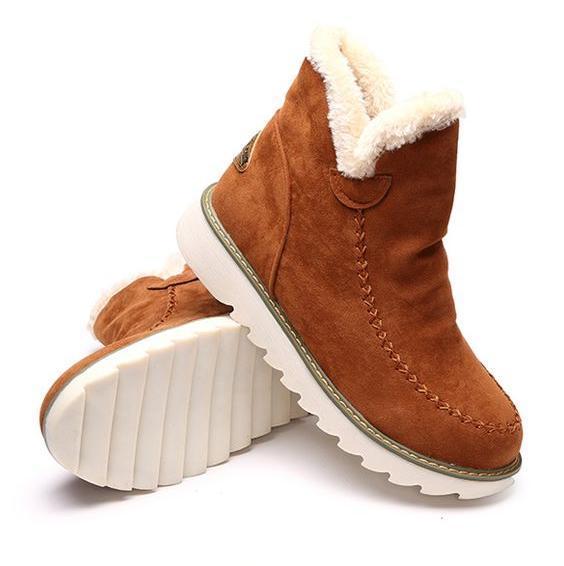 Brévane | Femme Bottines Fourrées Hiver Suédées — vue 4