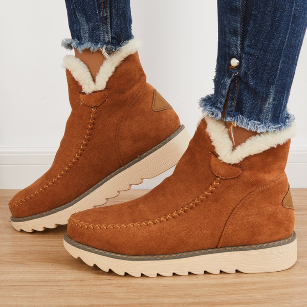 Brévane | Femme Bottines Fourrées Hiver Suédées — vue 2